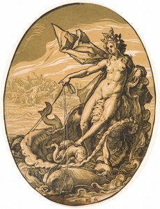 Tetydy autorstwa Hendrick Goltzius