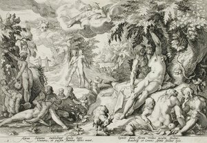 Złoty wiek autorstwa Hendrick Goltzius