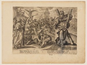 Męczeństwo świętego Andrzeja, z Męczeństwo Chrystusa i Apostołów autorstwa Hendrick Goltzius