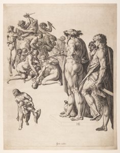Masakra niewinnych autorstwa Hendrick Goltzius