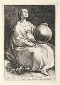 Dziewięć Muz autorstwa Hendrick Goltzius