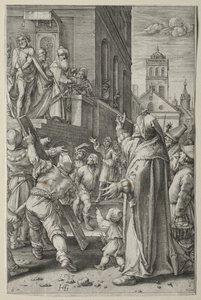 Pasja: Ecce Homo autorstwa Hendrick Goltzius