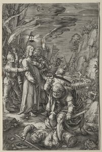 Męka: zdrada Chrystusa autorstwa Hendrick Goltzius