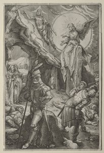 Pasja: Zmartwychwstanie autorstwa Hendrick Goltzius