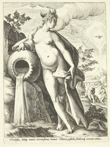 Woda (Aqua) autorstwa Hendrick Goltzius
