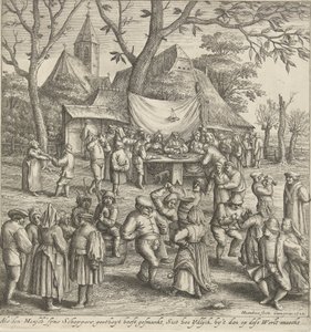 Ślub rolnika autorstwa Hendrick Hondius (I)