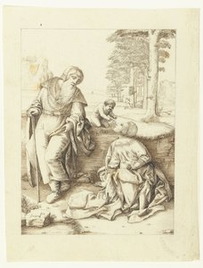 Święta Rodzina autorstwa Hendrick Hondius (I)