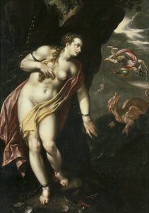 Perseusz i Andromeda, ok. 1600