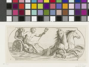 Neptun na rydwanie Nouveau Livre des Dieux et Deeßes De la Marine Bouckje of Sea Gods and Goddesses (tytuł serii)