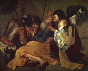 Wyzwolenie Świętego Piotra autorstwa Hendrick ter Brugghen
