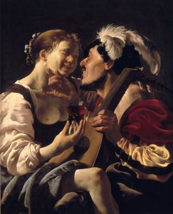 Nieznany obraz autorstwa Hendrick ter Brugghen