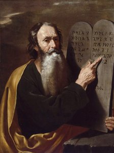 Moses par Somer (Someren), Hendrick van (1607-1656). Olej na płótnie, format: 94x73, ok. 1638, kolekcja prywatna autorstwa Hendrick van (attr.to) Somer