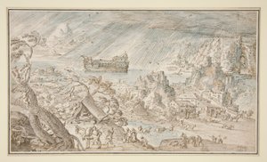 Potop autorstwa Hendrick van Cleve III
