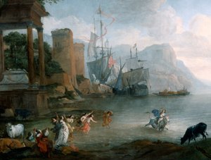 „Uprowadzenie Europy”, XVII wiek. autorstwa Hendrick van Minderhout