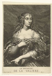 Portret Louise Françoise de La Baume Le Blanc de la Vallière