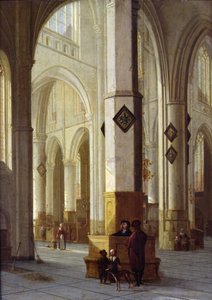 Wnętrze kościoła św. Bawona, Haarlem, ok. 1611-12