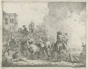 sokolnictwo autorstwa Hendrik Frans van Lint