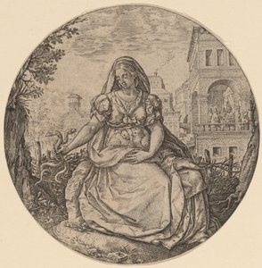 Alegoria roztropności autorstwa Hendrik Goltzius