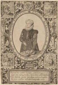 Charlotta Burbońska autorstwa Hendrik Goltzius