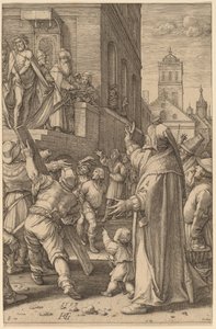 Spójrz na mężczyznę autorstwa Hendrik Goltzius