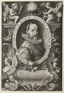 Hans Bol, 1593. autorstwa Hendrik Goltzius