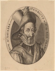 Henryk IV, król Francji autorstwa Hendrik Goltzius