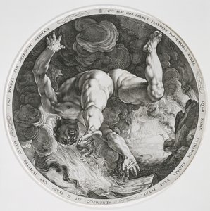 Iksjon, 1588 autorstwa Hendrik Goltzius