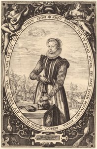 Josina Hamels autorstwa Hendrik Goltzius