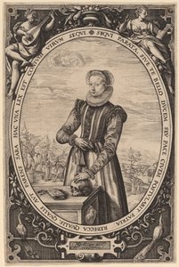 Josina Hamels autorstwa Hendrik Goltzius