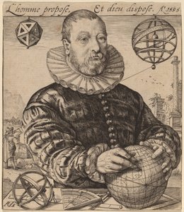 Mikołaj Petri z Deventer autorstwa Hendrik Goltzius