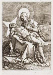 Pieta autorstwa Hendrik Goltzius