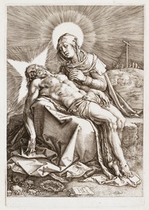 Pieta autorstwa Hendrik Goltzius