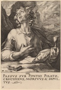 Święty Jan autorstwa Hendrik Goltzius