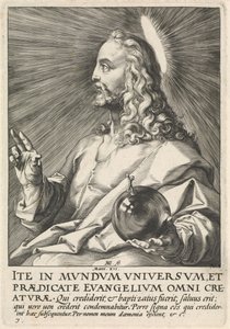 Przed Salvatore, C.3 (Grawerowanie) autorstwa Hendrik Goltzius