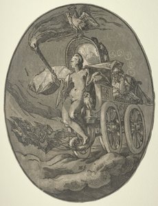 Siedem Bóstw: Noc Nox, 1588-1590. autorstwa Hendrik Goltzius