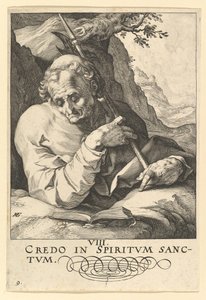 św. Mateusza, od Chrystusa, apostołów i św. Pawła z Credo, ca. 1589. autorstwa Hendrik Goltzius