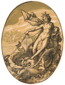 Tetyda autorstwa Hendrik Goltzius