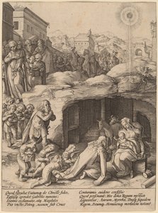 Pokłon Trzech Króli autorstwa Hendrik Goltzius