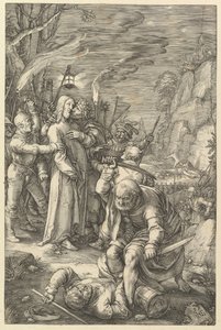 Zdrada Chrystusa z Męki Chrystusa, 1598. autorstwa Hendrik Goltzius
