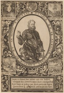 William, hrabia Nassau, książę Orange autorstwa Hendrik Goltzius