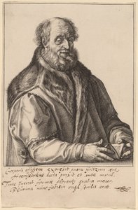Johannes Zurenus (Jan van Zuren) autorstwa Hendrik Goltzius after Maerten van Heemskerck