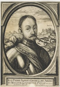 Jan Piotr Sapieha 1569-1611 , c.1630. autorstwa Hendrik Hondius the Elder