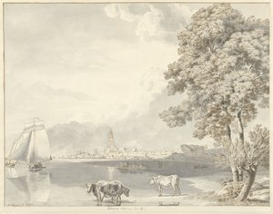 Widok na Ren w Rhenen