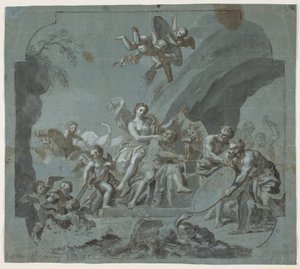 Wenus i Wulkan autorstwa Hendrik Krock