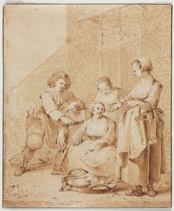 Kobieta drobiowa autorstwa Hendrik Meijer