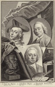 Portret Jana de Beijera, Jacobusa Buysa i Hendrika Pothovena