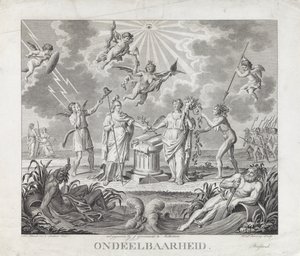 Alegoria niepodzielności, 1795 Niepodzielność (tytuł na przedmiocie) Cztery Alegorie Rewolucji 1795 (tytuł serii)