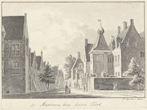Ambtmanshuis w Tielu autorstwa Hendrik Spilman