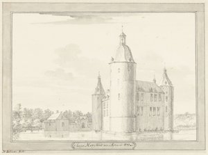 Zamek Mooyland autorstwa Hendrik Spilman
