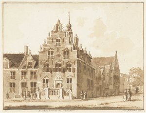 Ratusz Buren autorstwa Hendrik Spilman
